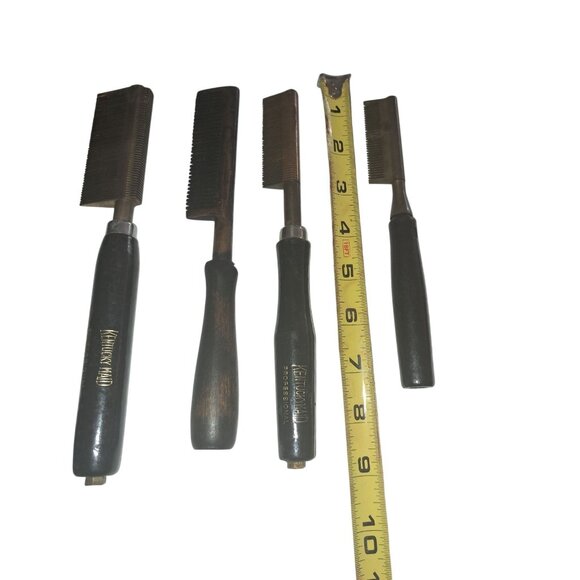 Vtg Hot Comb Lot 6 Kentucky Maid Professional Stove Marcel Silk Press 4B Antique - Picture 7 of 8